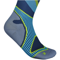 BAUERFEIND Run Performance Kompressions Laufsocken Herren blau S 38-40