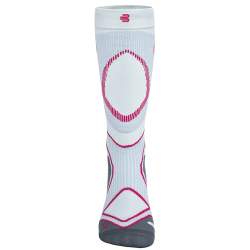 BAUERFEIND SPORTS Run Performance Kompressions Laufsocken Damen weiß L 35-37