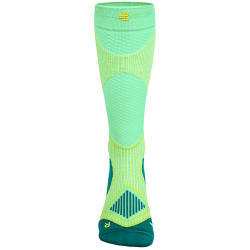 BAUERFEIND Outdoor Performance Kompressionssocken Damen gr&uuml;n, 38-40 (XL)