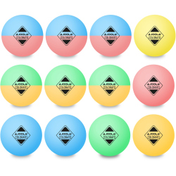 12er Pack JOOLA Colorato Tischtennisbälle