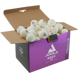 72er Pack JOOLA Magic ABS 40+ Tischtennisbälle white