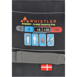Whistler Scafell +5 Schlafsack 1051 - asphalt
