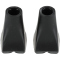 2er Pack Whistler Gummifüße für Wanderstöcke 1001 - black
