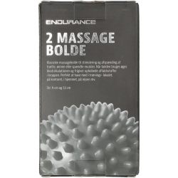 2er Pack ENDURANCE Soft Igelbälle 8889 - silver