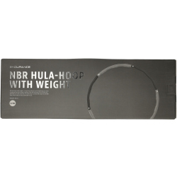 ENDURANCE NBR Hula-Hoop Reifen 1,2 kg 1004 - pearl grey