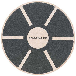 ENDURANCE Wooden Balanceboard Ø39,5 cm 1001 - black