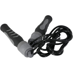 ENDURANCE Springseil mit Zähler 1001 - black