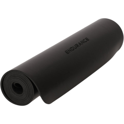 ENDURANCE Rubber Yogamatte 1001 - black