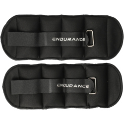 2er Pack ENDURANCE Gewichtsmanschetten 1 kg 1001 - black