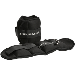 2er Pack ENDURANCE Gewichtsmanschetten 1 kg 1001 - black