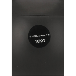ENDURANCE Silicone Kettlebell 16 kg 1001 - black