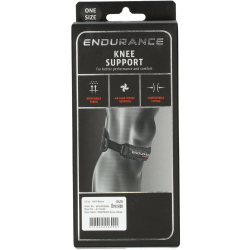 ENDURANCE Protech Knie-Stützbandage 1001 - black