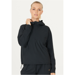 Athlecia Amisa Stretch 1/2-Zip Kapuzen-Trainingsjacke Damen