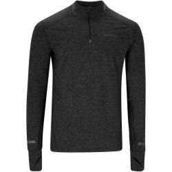 ENDURANCE Tune V2 Melange 1/2-Zip Laufshirt Herren