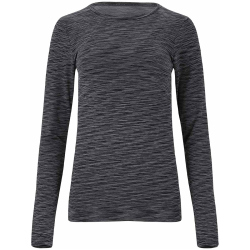 ENDURANCE Crina Seamless Melange Langarmshirt Damen