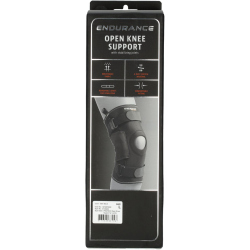 ENDURANCE Protech Offene Kniebandage mit Gelenken