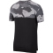 NIKE HyperDry kurzarm Trainingsshirt Camouflage Herren black/lt smoke grey/white S