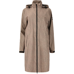 Weather Report Balmy Allover Print Regenmantel Damen 1061...