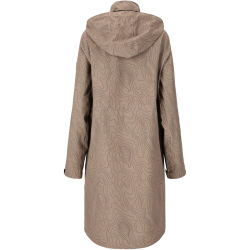 Weather Report Balmy Allover Print Regenmantel Damen 1061 - moon rock 38