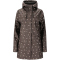 Weather Report Sunrise Allover Print PU Regenjacke Damen 1283 - espresso 38