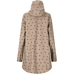 Weather Report Sunrise Allover Print PU Regenjacke Damen...