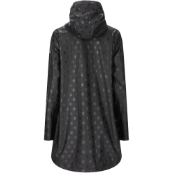 Weather Report Sunrise Allover Print PU Regenjacke Damen...