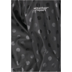 Weather Report Sunrise Allover Print PU Regenjacke Damen...