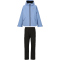 Weather Report Gust AWG Allwetter-Set (Regenjacke + Regenhose) Kinder 2135 - dark denim 8 (128)