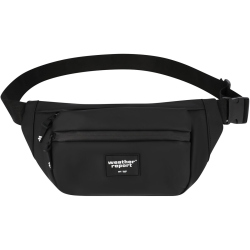 Weather Report Bronze PU Bauchtasche 1001 - black
