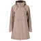 Weather Report Dayton AWG Stretch Allwettermantel Damen 1061 - moon rock 36
