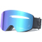 Whistler Corbier Topaz Cylindrical Skibrille Kinder 1001SB - black/swiss blue