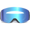 Whistler Corbier Topaz Cylindrical Skibrille Kinder 1001SB - black/swiss blue