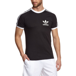 adidas Originals 3-Stripes Trefoil T-Shirt schwarz S