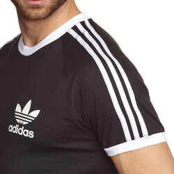 adidas Originals 3-Stripes Trefoil T-Shirt schwarz S