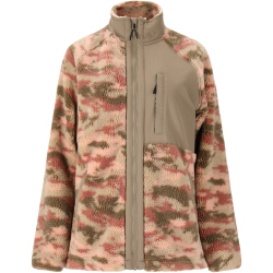 Whistler Ellison Printed Teddyfleece-Jacke Damen 1109 -...