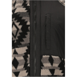 Whistler Ellison Printed Teddyfleece-Jacke Damen 1051 -...