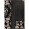 Whistler Ellison Printed Teddyfleece-Jacke Damen 1051 - asphalt 36