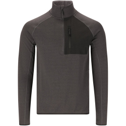 Whistler Helge 1/2-Zip Midlayer Herren 1011 - dark grey melange XXL