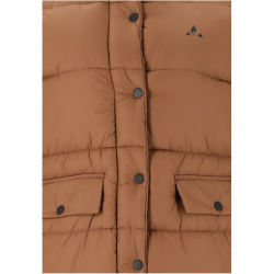 Whistler Amaretto lange Steppweste Damen 5322 - soft silt 36
