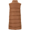 Whistler Amaretto lange Steppweste Damen 5322 - soft silt 36