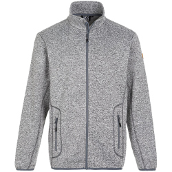 Whistler Sampton Melange Fleecejacke Herren 1005B - light grey melange 4XL