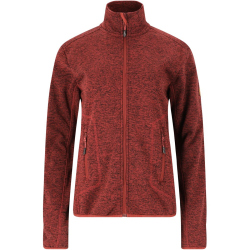 Whistler Samani Melange Fleecejacke Damen 4244 - red pear 36