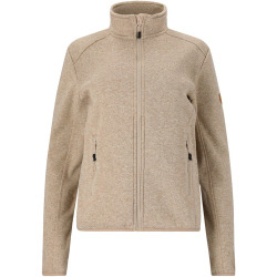 Whistler Samani Melange Fleecejacke Damen 1106 - oatmeal 48