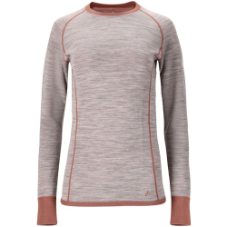 Whistler Brandi Merinowolle Baselayer langarm Skiunterhemd Damen 1109 - burlwood 36