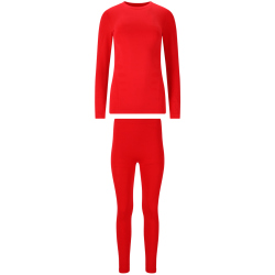 Whistler Mall Seamless Unterwäsche-Set Damen 4367 - true red S/M