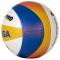 10er Ballpaket MIKASA BV550C Beach Pro-ÖVV Beachvolleyball 000 - blau/gelb/weiß 5