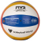 10er Ballpaket MIKASA BV550C Beach Pro-ÖVV Beachvolleyball 000 - blau/gelb/weiß 5