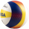 10er Ballpaket MIKASA BV552C Beach Classic Beachvolleyball 000 - blau/gelb/weiß 5