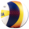 10er Ballpaket MIKASA BV1.550C* Mini Beachvolleyball 000 - blau/gelb/weiß 1