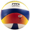 10er Ballpaket MIKASA BV1.550C* Mini Beachvolleyball 000 - blau/gelb/weiß 1